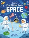 Buchcover First Sticker Book Space. Sam Smith