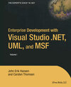 Buchcover Enterprise Development with Visual Studio .NET, UML, and MSF