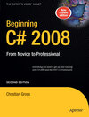 Buchcover Beginning C# 2008