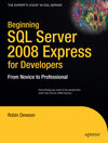 Buchcover Beginning SQL Server 2008 Express for Developers