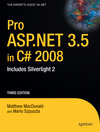 Buchcover Pro ASP.NET 3.5 in C# 2008