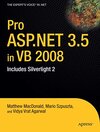 Buchcover Pro ASP.NET 3.5 in VB 2008: Includes Silverlight 2