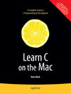 Buchcover Learn C on the Mac