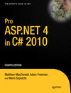 Buchcover Pro ASP.NET 4 in C# 2010