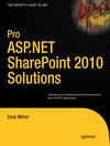 Buchcover Pro ASP.NET SharePoint 2010 Solutions