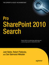 Buchcover Pro SharePoint 2010 Search