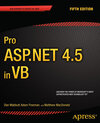 Buchcover Pro ASP.NET 4.5 in VB