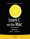 Buchcover Learn C on the Mac