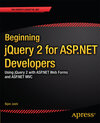 Buchcover Beginning jQuery 2 for ASP.NET Developers