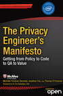 Buchcover The Privacy Engineer's Manifesto