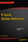 Buchcover R Quick Syntax Reference