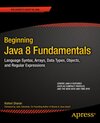 Buchcover Beginning Java 8 Fundamentals