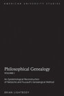 Buchcover Philosophical Genealogy- Volume I