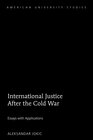 Buchcover International Justice After the Cold War