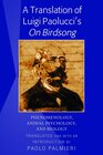 Buchcover A Translation of Luigi Paolucci's «On Birdsong»