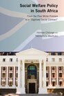 Buchcover Social Welfare Policy in South Africa