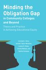 Buchcover Minding the Obligation Gap in Community Colleges and Beyond