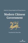 Buchcover Modern Chinese Government