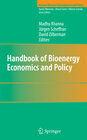 Buchcover Handbook of Bioenergy Economics and Policy