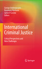 Buchcover International Criminal Justice