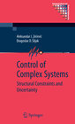 Buchcover Control of Complex Systems