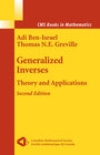 Buchcover Generalized Inverses