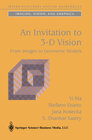 Buchcover An Invitation to 3-D Vision