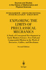 Buchcover Exploring the Limits of Preclassical Mechanics