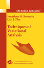 Buchcover Techniques of Variational Analysis