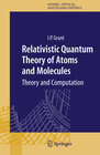 Buchcover Relativistic Quantum Theory of Atoms and Molecules