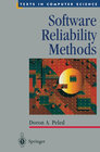 Buchcover Software Reliability Methods