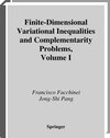 Buchcover Finite-Dimensional Variational Inequalities and Complementarity Problems