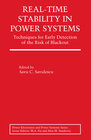 Buchcover Real-Time Stability in Power Systems