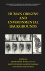Buchcover Human Origins and Environmental Backgrounds