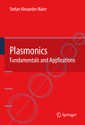 Buchcover Plasmonics: Fundamentals and Applications