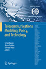 Buchcover Telecommunications Modeling, Policy, and Technology