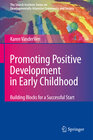 Buchcover Promoting Positive Development in Early Childhood