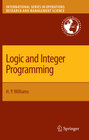 Buchcover Logic and Integer Programming