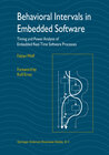 Buchcover Behavioral Intervals in Embedded Software