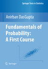 Buchcover Fundamentals of Probability: A First Course