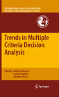 Buchcover Trends in Multiple Criteria Decision Analysis