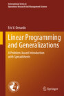 Buchcover Linear Programming and Generalizations