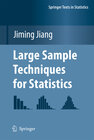 Buchcover Large Sample Techniques for Statistics