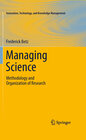 Buchcover Managing Science