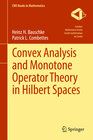 Buchcover Convex Analysis and Monotone Operator Theory in Hilbert Spaces