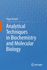 Buchcover Analytical Techniques in Biochemistry and Molecular Biology