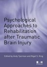 Buchcover Psychological Approaches to Rehabilitation after Traumatic Brain Injury