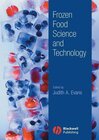 Buchcover Frozen Food Science and Technology