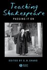 Buchcover Teaching Shakespeare