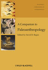 Buchcover A Companion to Paleoanthropology